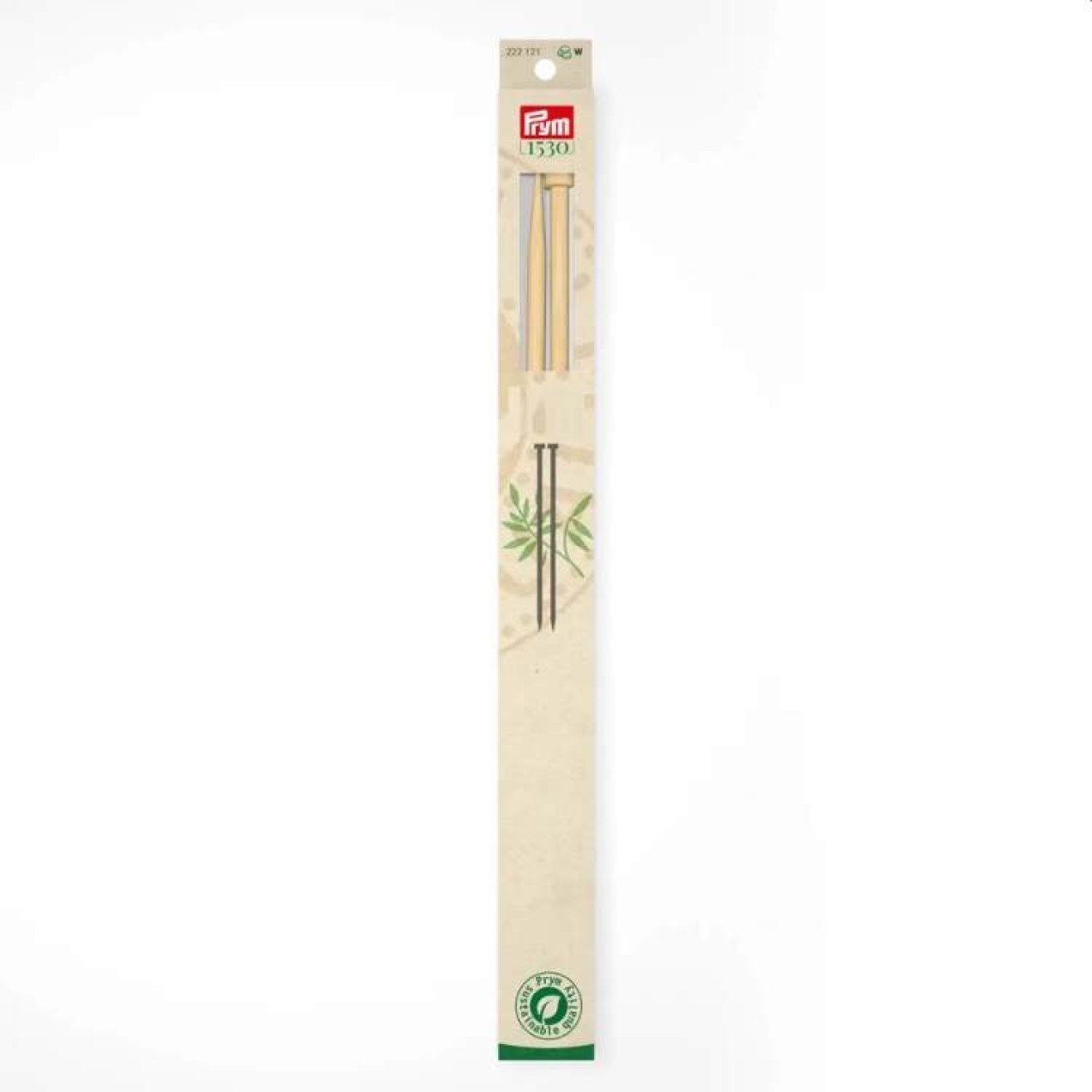 Prym Jackenstricknadeln Bambus 33cm