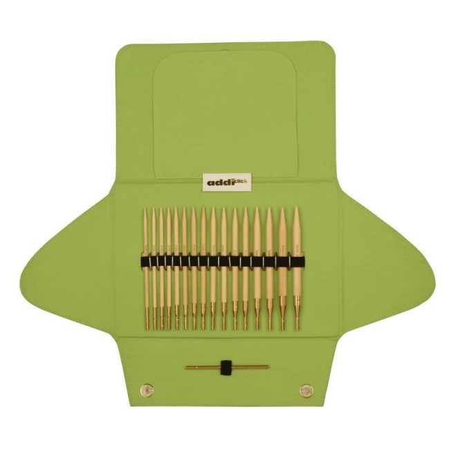 addi Click Bamboo Stricknadel-Set 3,50–8,00 mm