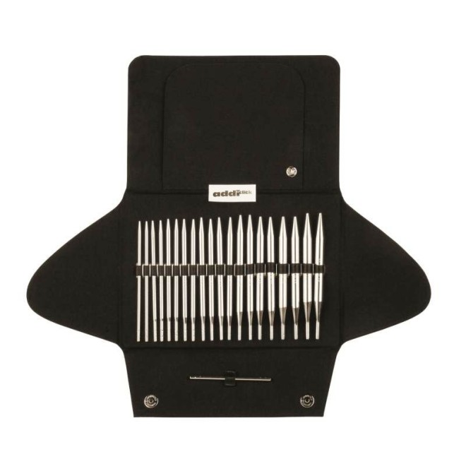 addiClick Basic Rundstricknadel-Set Messing 3,5-10,0 mm