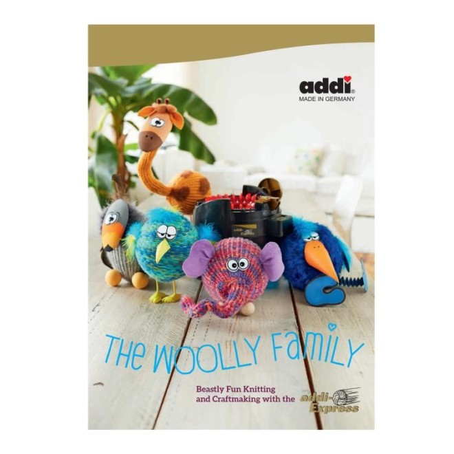 Addi Handarbeitsbuch "Familie Wolli" - Stricken mit der Addi Express
