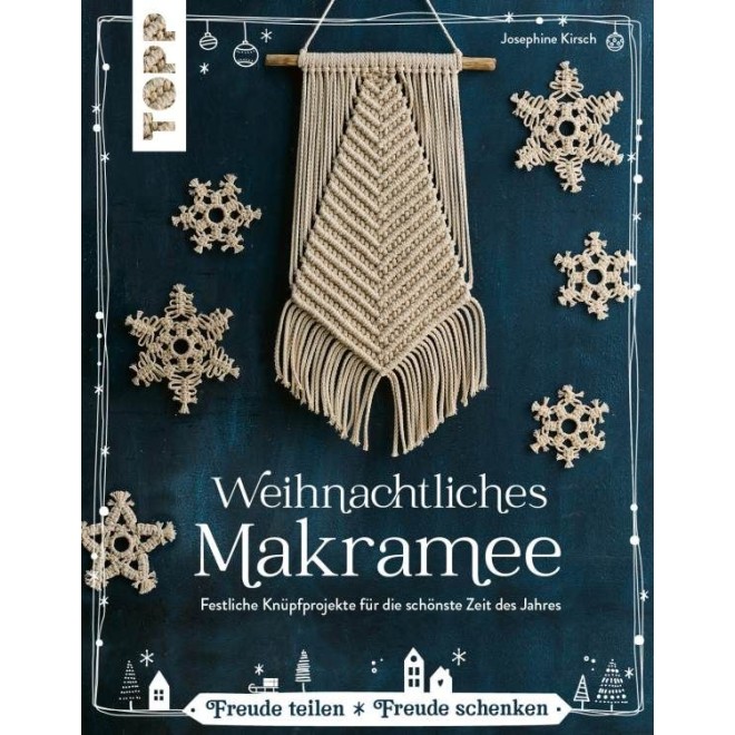 Weihnachtliches Makramee
