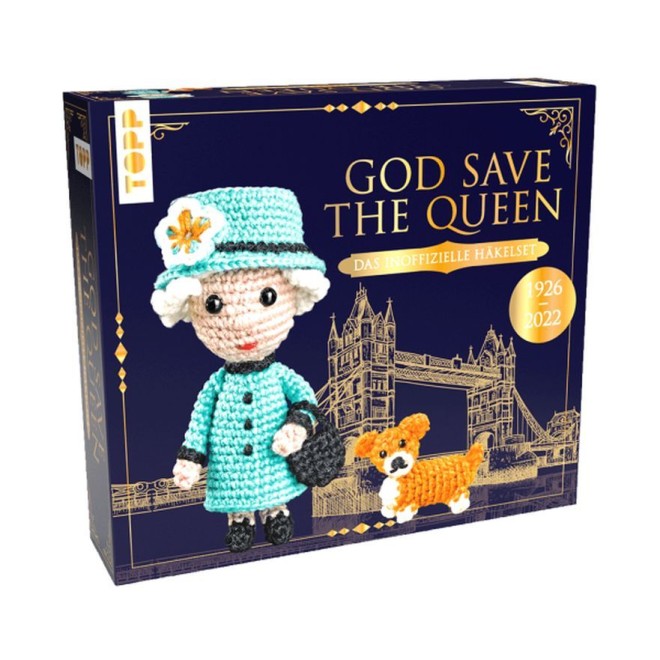 Häkelset God save the Queen
