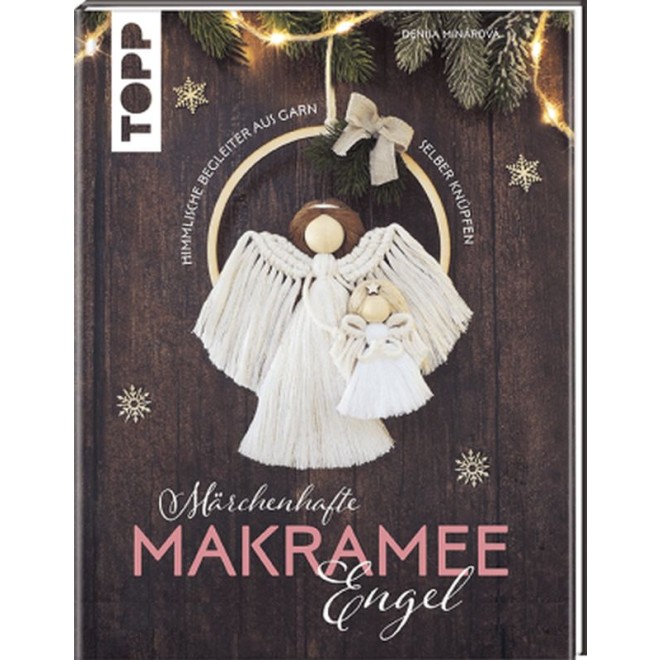 Märchenhafte Makramee Engel