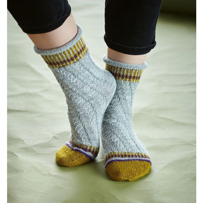 Tube Socks stricken – ganz einfach ohne Ferse