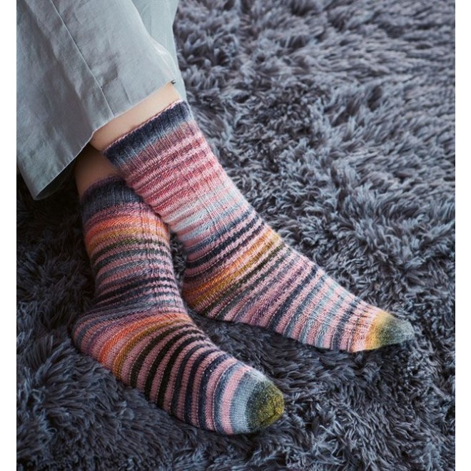 Tube Socks stricken – ganz einfach ohne Ferse