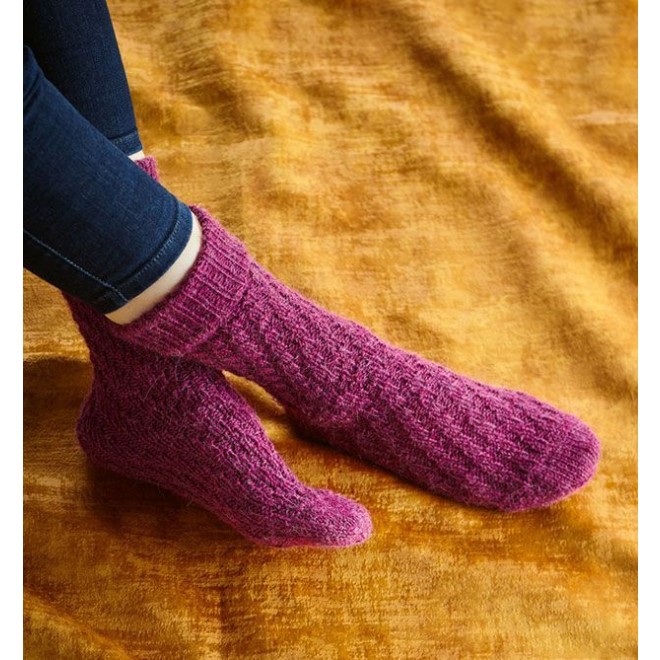Tube Socks stricken – ganz einfach ohne Ferse