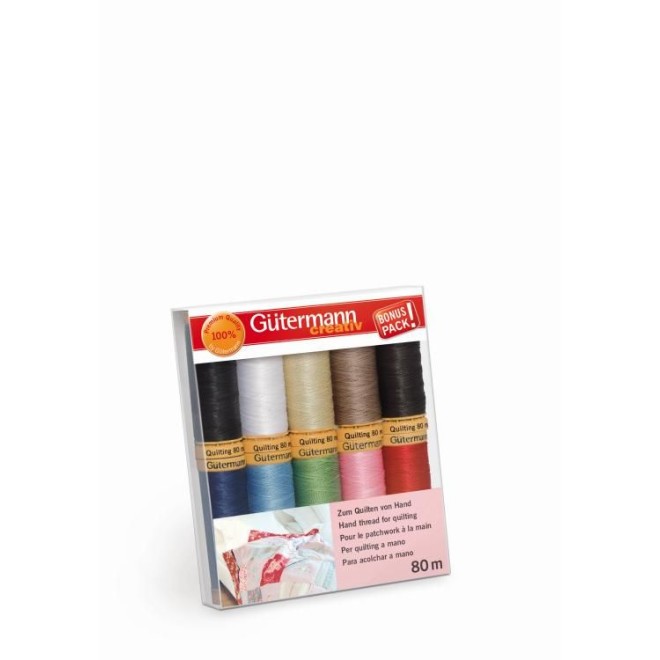 Nähfaden - Set Nähfaden - Set col.1 10x80 m