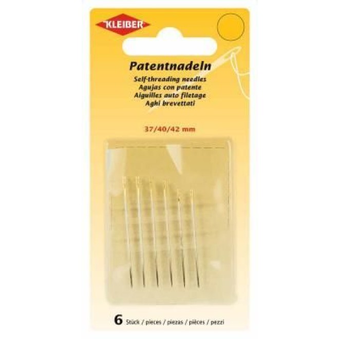 Patentnähnadeln 37, 40, 42 mm 6 St