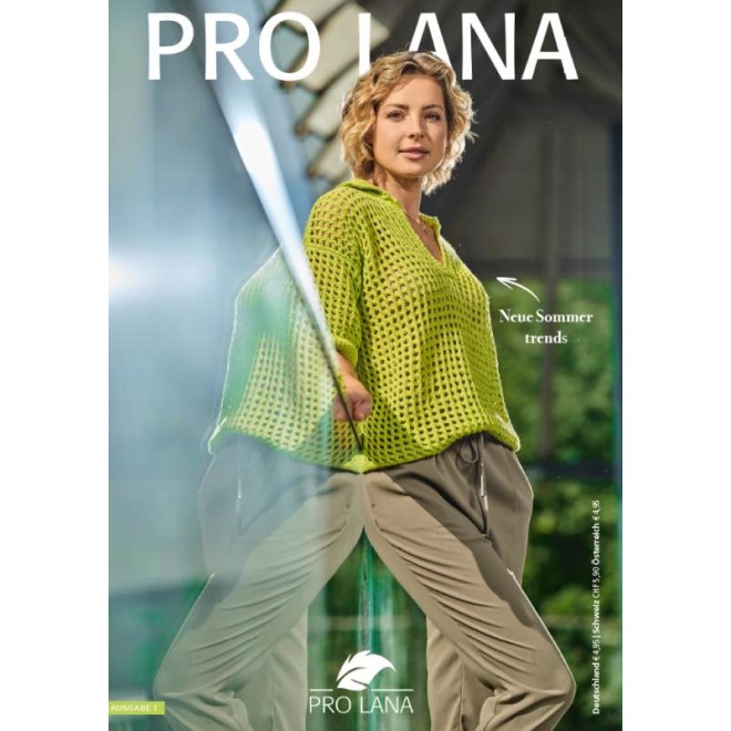 Pro Lana Strickheft Sommer Trend 2024