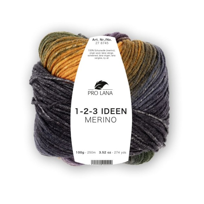 1-2-3 Ideen Merino col. 13 ca. 250 m 100 g