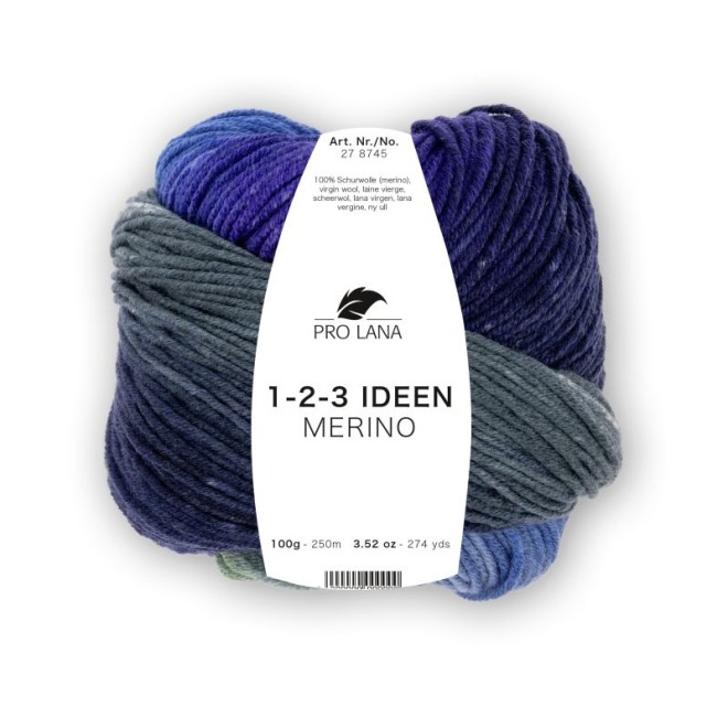 1-2-3 Ideen Merino col. 15 ca. 250 m 100 g