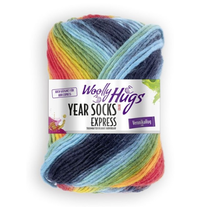 Woolly Hugs Year Socks Express 117 ca. 200 m 100 g