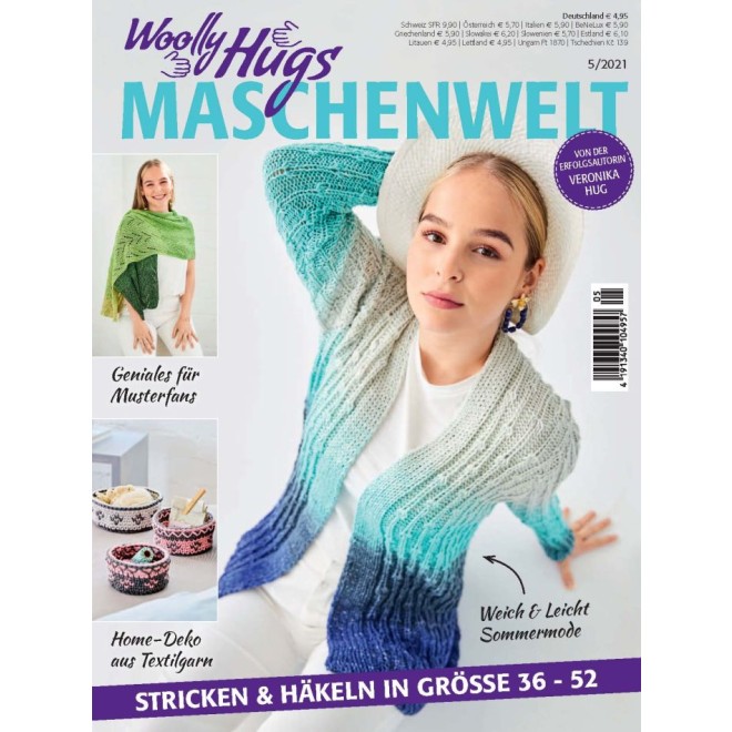 Pro Lana Strickheft Woolly Hugs Maschenwelt 5/2021