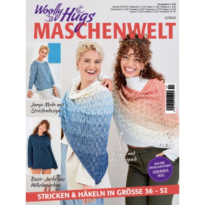 Pro Lana Strickheft - Woolly Hugs Maschenwelt 2/2022