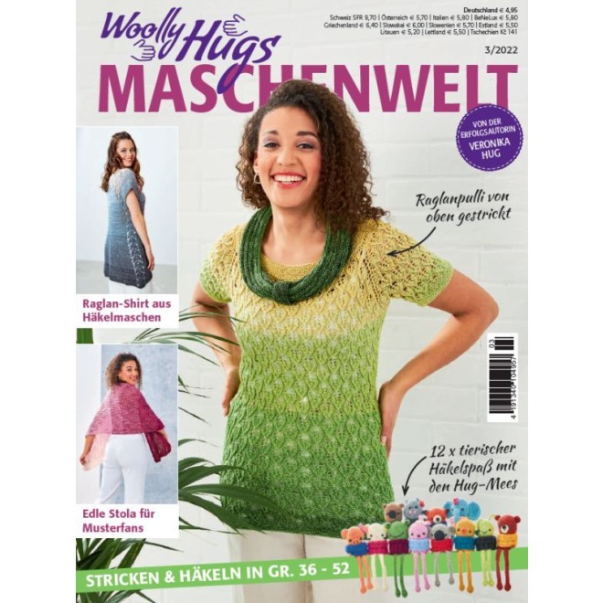 Pro Lana Strickheft - Woolly Hugs Maschenwelt 3/2022