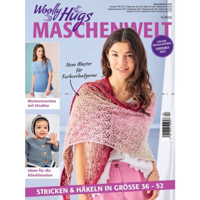 Pro Lana Strickheft - Woolly Hugs Maschenwelt 4/2022
