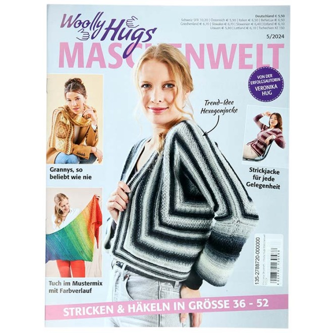 Pro Lana Strickheft - Woolly Hugs Maschenwelt 5/2024