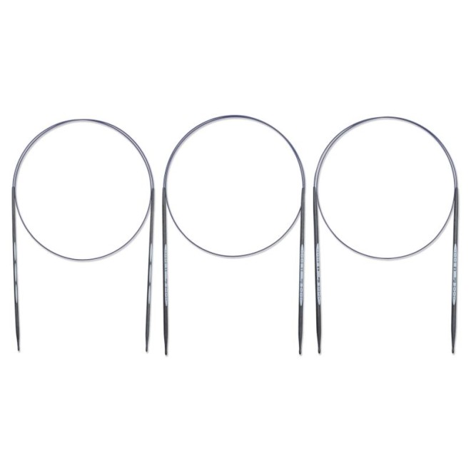 Rundstricknadel Ergonomics Carbon A&C Set 3,00-4,00 mm 80 cm