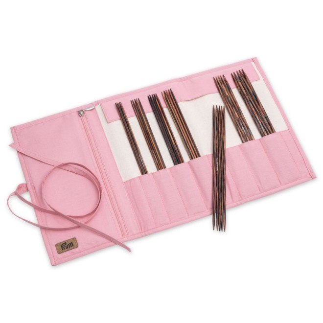 Strumpfstricknadel Natural rose 2-4,5 mm 20 cm