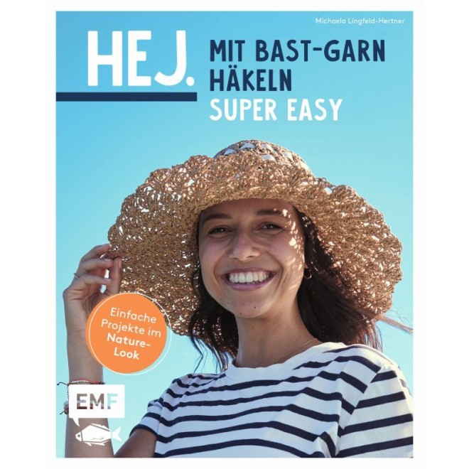 Hej. Mit Bast-Garn häkeln super easy