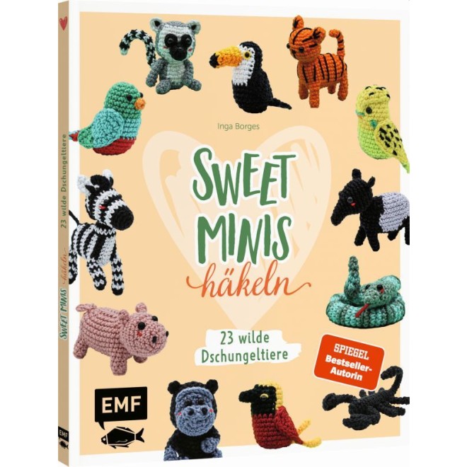 Sweet Minis häkeln – 23 wilde Dschungeltiere