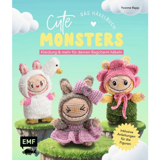 Mini-Monster Labubu Häkeln