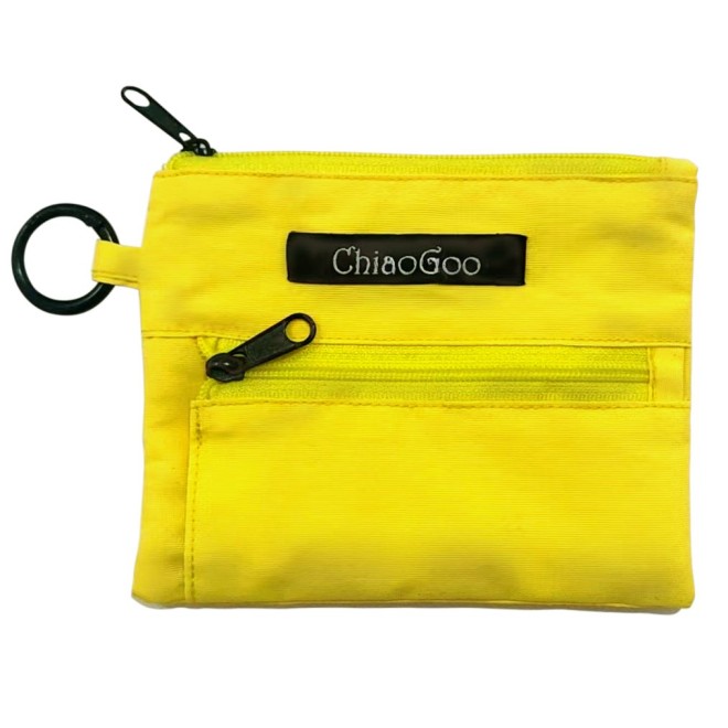 ChiaoGoo Nylon Zubehör-Tasche Gelb 12x9,5 cm