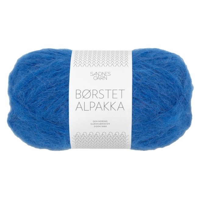 Sandnes Garn Borstet Alpakka jolly blue ca. 110 m