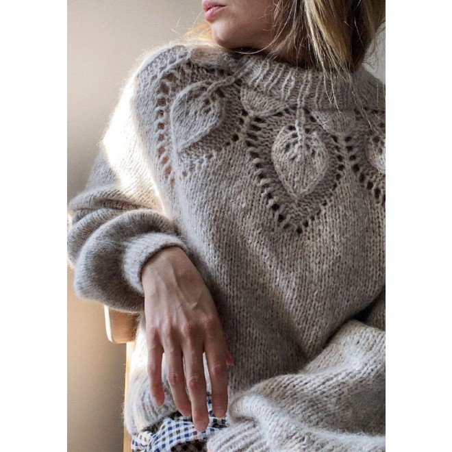 Anleitungsheft Le Knit Chunky Dahlia Voksen - Englisch