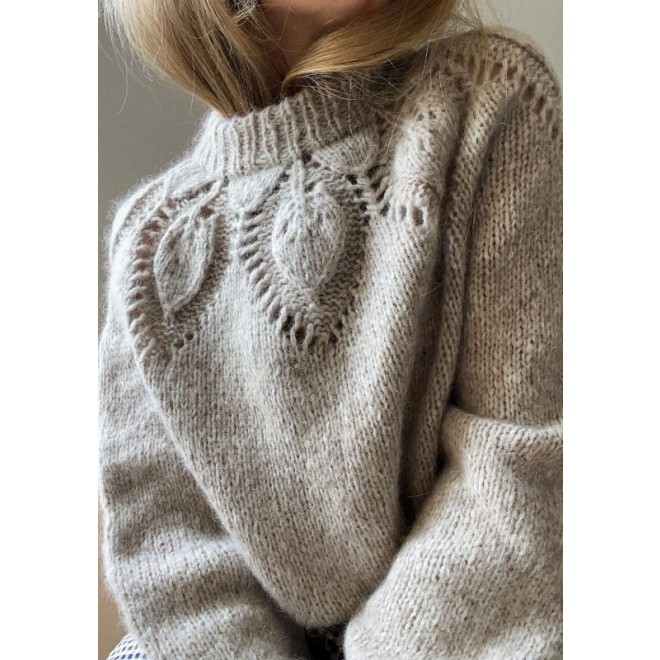 Anleitungsheft Le Knit Chunky Dahlia Voksen - Englisch