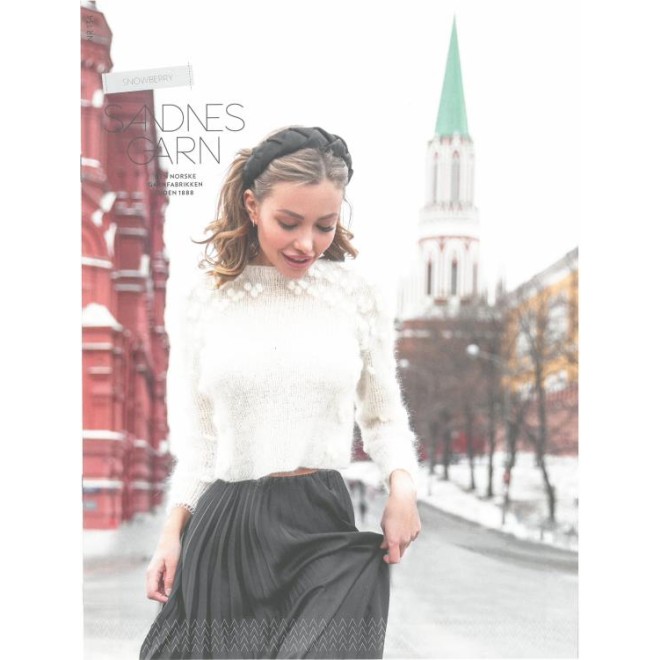 Anleitungsheft Snowberry Sweater norwegisch 1 St