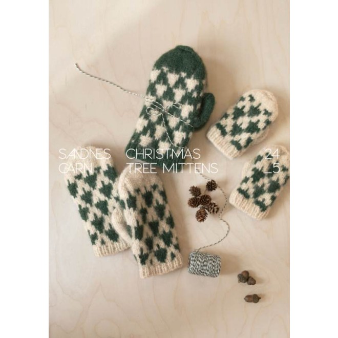 Anleitungsheft 24_5 Christmas Tree Mittens - Englisch 1 St