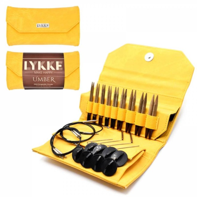 LYKKE Nadelset Dandelion Umber 9 cm 3,25–6,50 mm