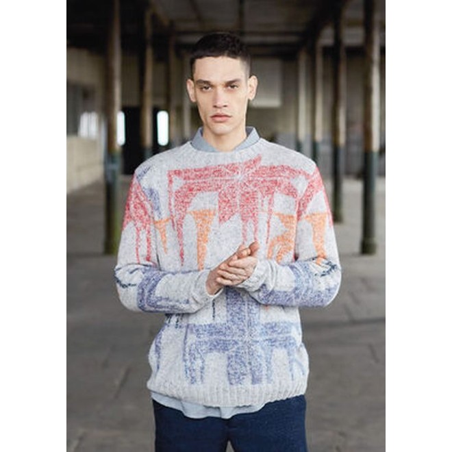 Rowan Broschüre New Nordic Men`s Collection (Alpaca Soft DK, Felted Tweed, Kidsilk Haze) 1 St