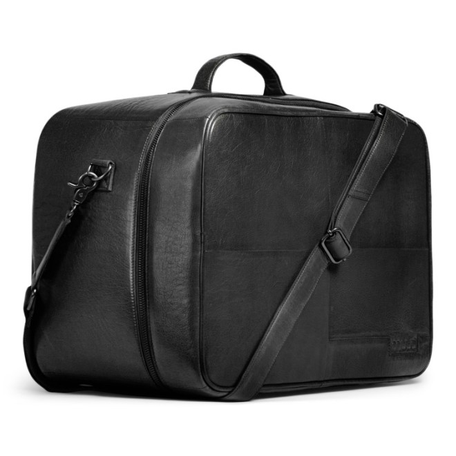 Mars Leder Hardcase Reisetasche 29x38x28 cm Black