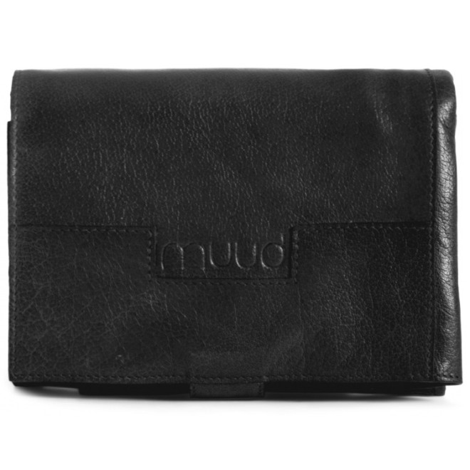 muud Lederetui Stockholm Stockholm 31x38x8 cm Black