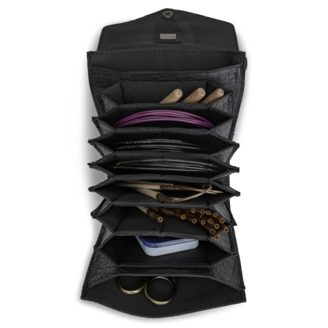 muud Leder-Etui Betina Betina 18x13 cm Black