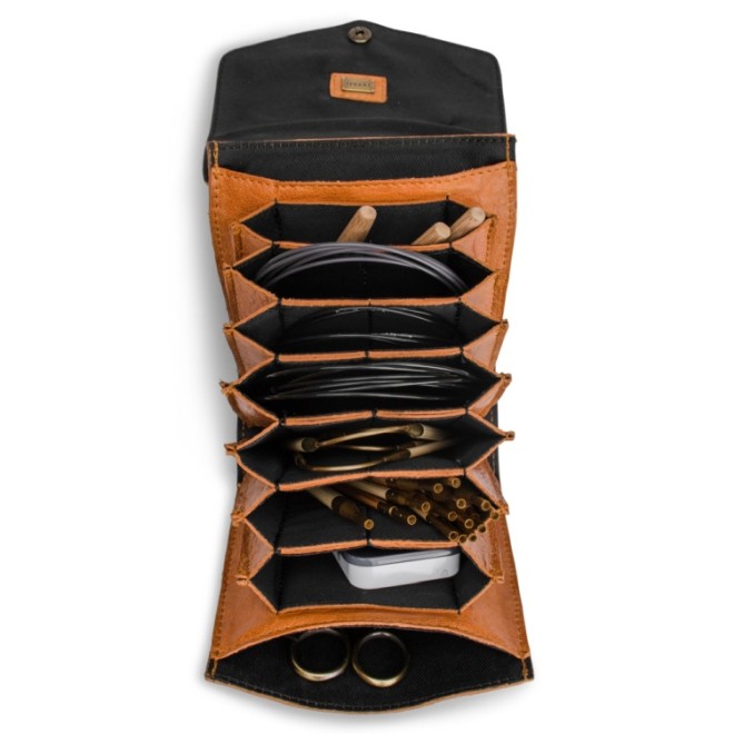muud Leder-Etui Betina Betina 18x13 cm Whisky