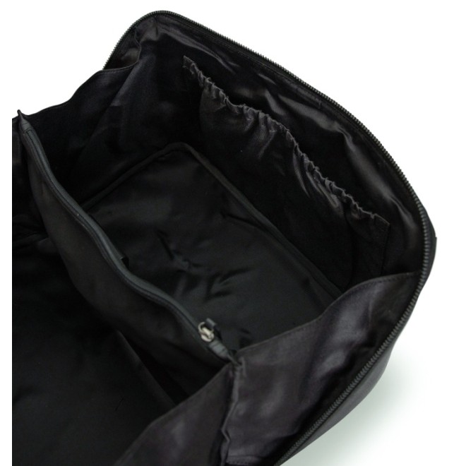muud Cleo XL Projekttasche Leder Cleo XL 24x23 cm Black