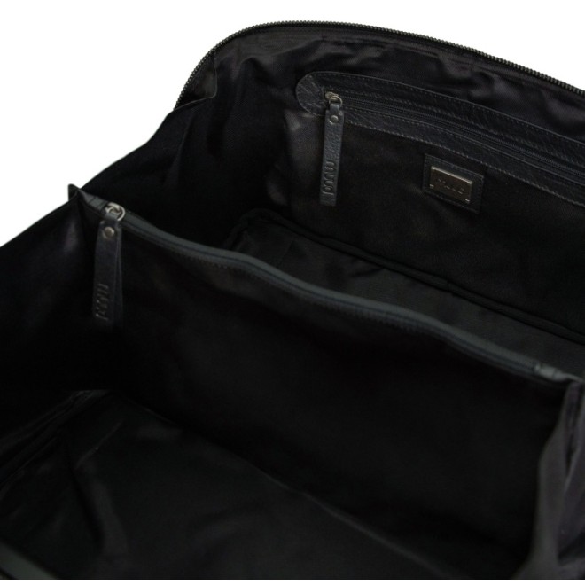 muud Cleo XL Projekttasche Leder Cleo XL 24x23 cm Black