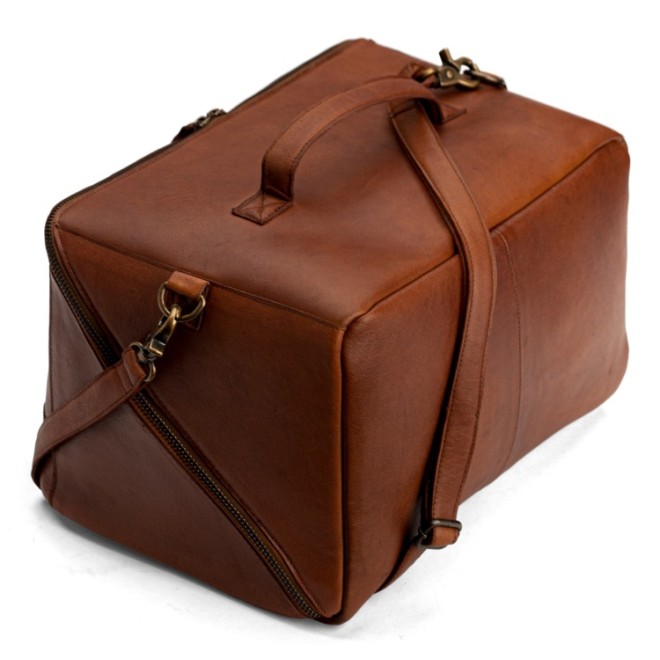 muud Cleo XL Projekttasche Leder Cleo XL 24x23 cm Rich Brown