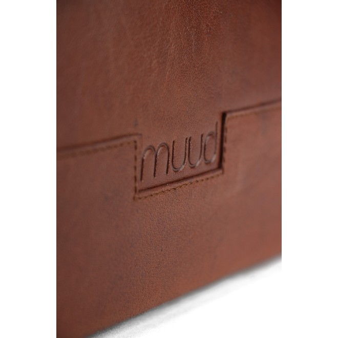muud Cleo XL Projekttasche Leder Cleo XL 24x23 cm Rich Brown