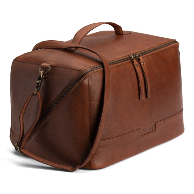 muud Cleo XL Projekttasche Leder Cleo XL 24x23 cm Rich Brown