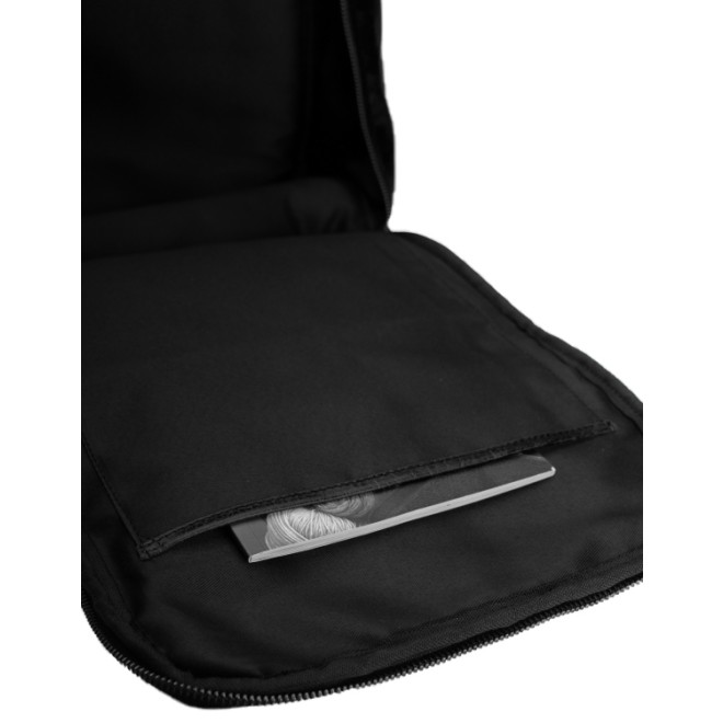 muud Leder-Stricktasche Geogina 40x30x12 cm Black
