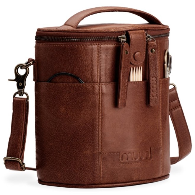 muud Projekttasche Grace Grace 20x16 cm Rich Brown