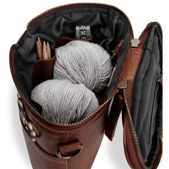 muud Projekttasche Grace Grace 20x16 cm Rich Brown