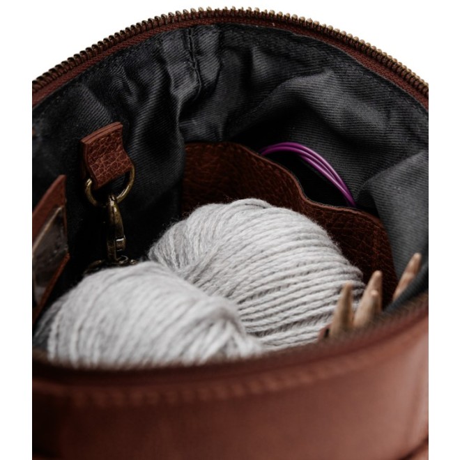 muud Projekttasche Grace Grace 20x16 cm Rich Brown