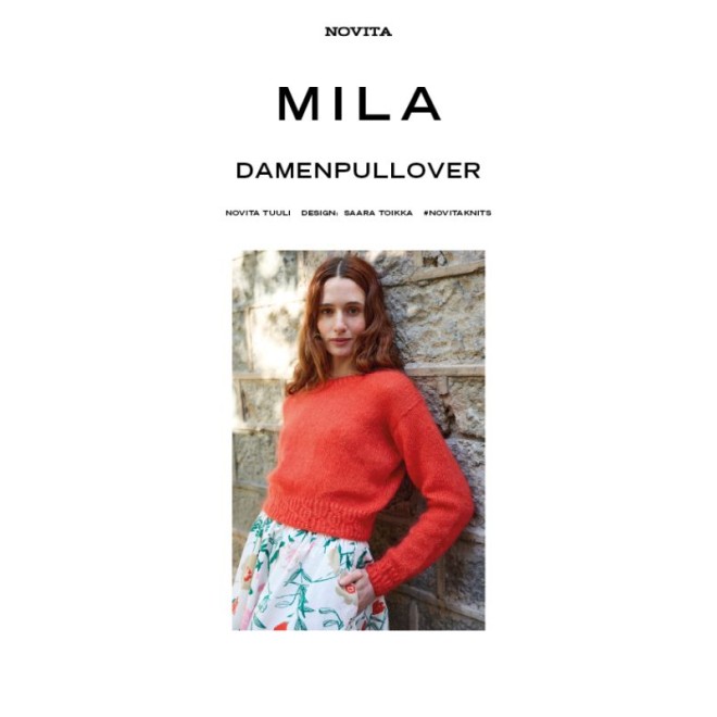 Einzelanleitung Mila Damenpullover - deutsch 1 St.