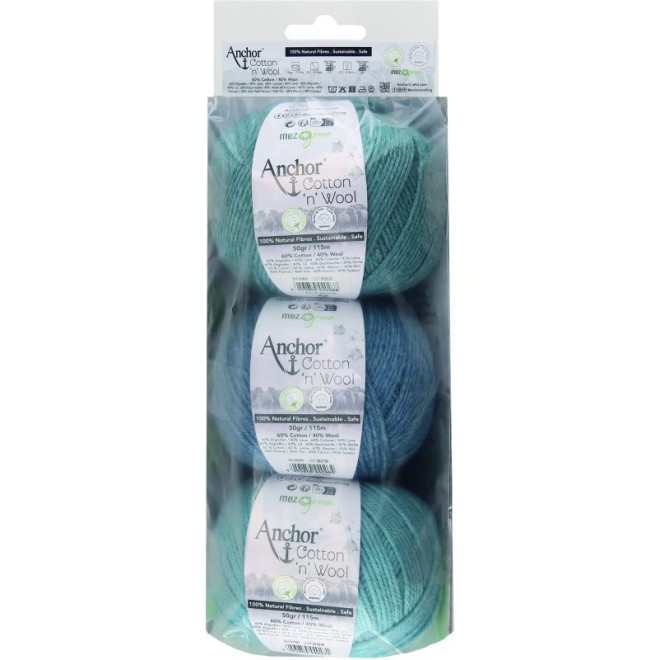 Anchor Cotton Wool Sortimentspackung