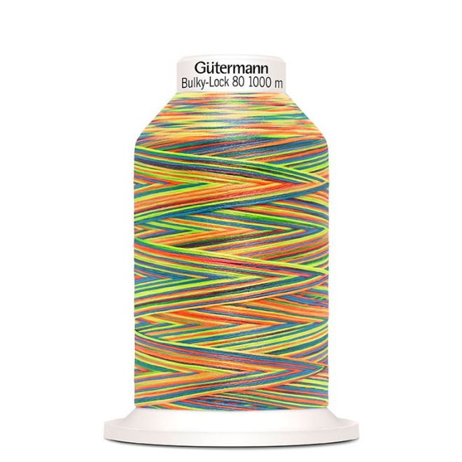 Gütermann Bulky-Lock Stärke 80 Multicolour 1000 m
